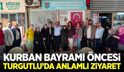 Turgutlu’da Bayram öncesi vefa buluşması