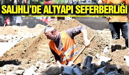 850 aboneyi ilgilendiren dev yatırım: Salihli’de hatlar yenileniyor