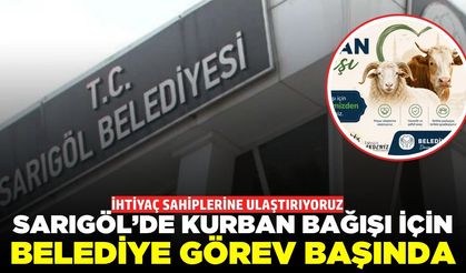 Sarıgöl Belediyesi’nden gönül köprüsü: Bağışlar sahiplerine ulaşacak!