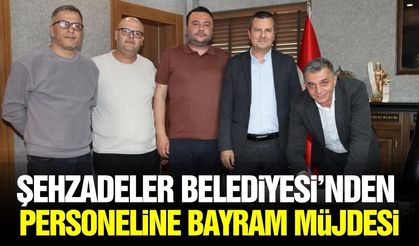 Şehzadeler’de Belediye personeline promosyon müjdesi