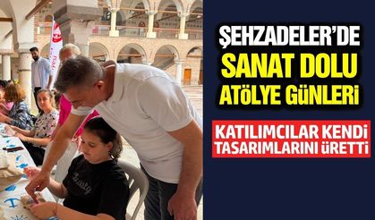 Şehzadeler Belediyesi’nden Kurşunlu Han’da “Atölye Günleri”