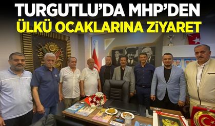 MHP Turgutlu’dan Ülkü Ocakları’na hayırlı olsun ziyareti