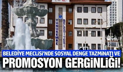 Yunusemre Belediye Meclisi'nde gerginlik!
