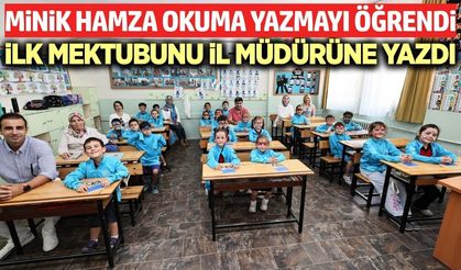 Minik Hamza'nın mektubu il müdürlüğünü harekete geçirdi