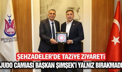 Türkiye Judo Federasyonu’ndan Başkan Şimşek'e taziye ziyareti