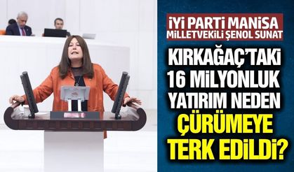 Şenol Sunat Kırkağaç projesini TBMM gündemine taşıdı