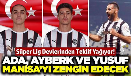 Manisa FK'nın genç yıldızları Süper Lig ekiplerinin radarında