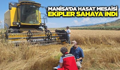 Manisa'da denetimler yoğunlaştı: Hedef, dane kaybını önlemek