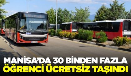 Manisa'da sınav günü ulaşım seferberliği: Binlerce öğrenci ücretsiz taşındı
