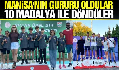 Manisa BBSK atletizmde madalyaları topladı
