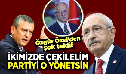 Özel'den Kılıçdaroğlu'na: 'İkimizde genel başkanlıktan çekilelim o yönetsin'