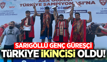 Sarıgöllü genç yetenekten Türkiye derecesi!
