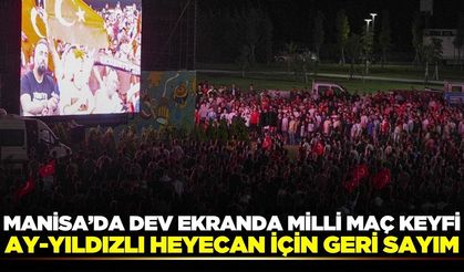 Manisa'da hem maç heyecanı hem de kahvaltı ikramı