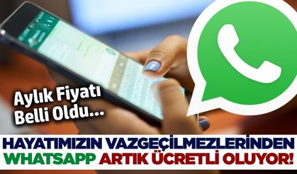 WhatsApp'ta ücretli dönem başladı