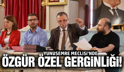 Yunusemre Belediye Meclisi’nde yine gerginlik!