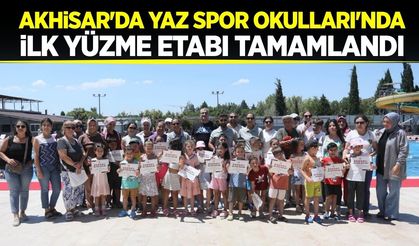 Akhisar'da yaz spor okulları coşkusu: İlk etap tamamlandı