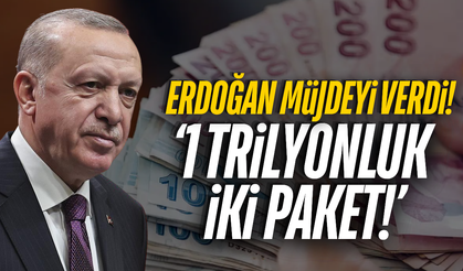 Cumhurbaşkanı Erdoğan'dan kredi müjdesi!