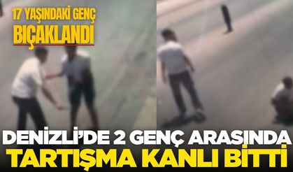 Denizli'de tartışma kanlı bitti!