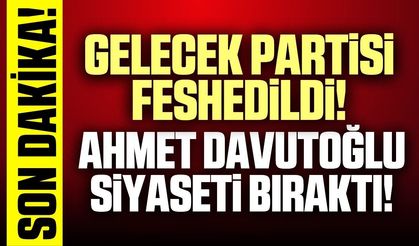 Gelecek Partisi feshedildi!