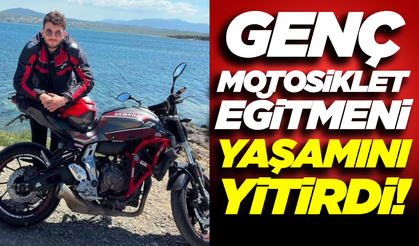İzmir'de Kahreden Kaza! Genç Motosikler Eğitmeni Hayatını Kaybetti