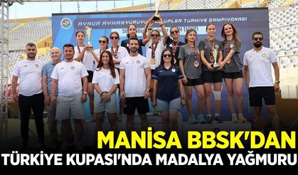 Manisa BBSK'dan madalya yağmuru