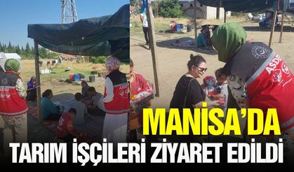 Manisa’da tarım işçilerine şevket eli!