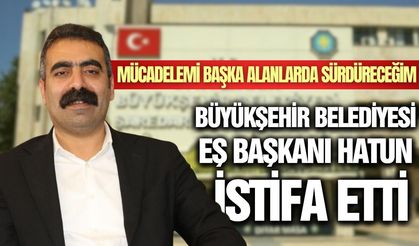 Büyükşehir Belediye eşbaşkanı istifa etti