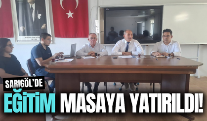 Sarıgöl İlçe Millî Eğitim Müdürlüğü’nden yıl sonu istişare toplantısı
