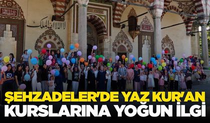 Manisa'da yaz Kur'an kurslarına geniş katılım