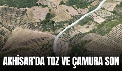 Akhisar Belediyesinden önemli yol çalışması