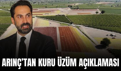 Manisa Milletvekili Mücahit Arınç’tan kuru üzüm açıklaması