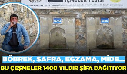 'İçmeler' 1400 yıldır şifa dağıtıyor