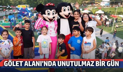 Gölet Alanı’nda renkli görüntüler!