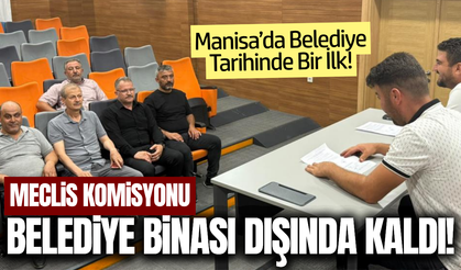 Kula'da belediye salonu açılmadı: Komisyonlar dışarıda kaldı