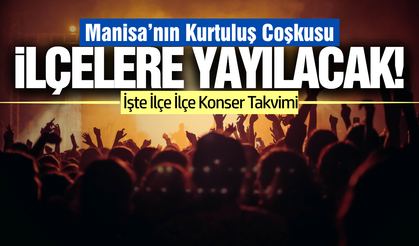 Manisa’nın Kurtuluş Haftası’nda yıldızlar geçidi!