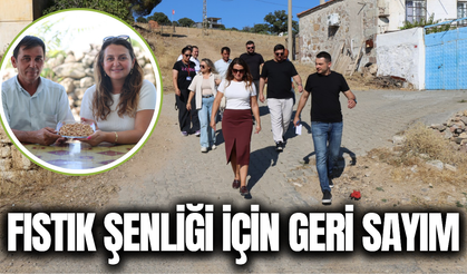 Manisa'da Fıstık Şenliği için hazırlıklar hızlandı!