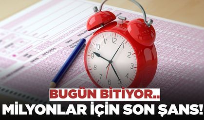Milyonlarca öğrenci için bugün son gün! İşte detaylar