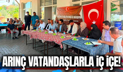 Mücahit Arınç'tan Manisa'da yoğun saha mesaisi!