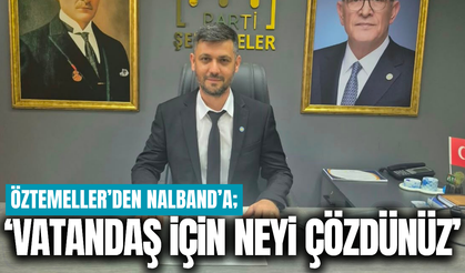 Öztemeller’den Nalband’a Tepki: “Kurdele Kesmek Esnafın Kasasını Doldurmuyor”