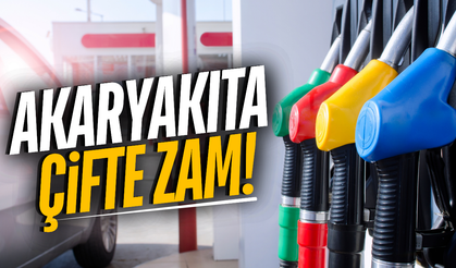 Sürücülere kötü haber: Akaryakıta çifte zam geldi!