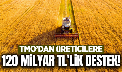 TMO’dan çiftçiye 120 milyar liralık dev destek!