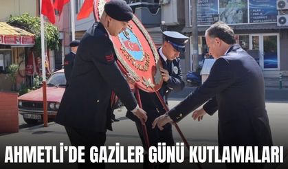 Ahmetli'de Gaziler Günü doyasıya kutlandı