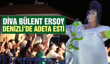 Bülent Ersoy, Denizli'de 50 bin kişiye unutulmaz bir gece yaşattı