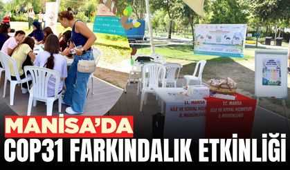Manisa'da COP31 Farkındalık etkinliği düzenlendi