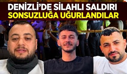 Denizli’deki silahlı saldırının 3 kurbanı sonsuzluğa uğurlandı