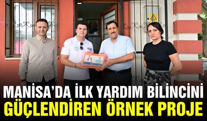 Manisa'da 17 ilçede muhtara ilk yardım çantası!