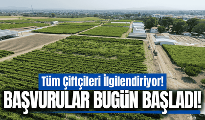 Manisa'da çiftçiler dikkat: Başvurular başladı!