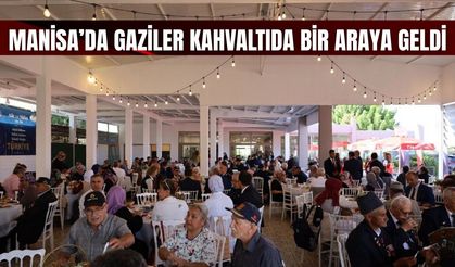Manisa'da Gazilere özel kahvaltı programı düzenlendi