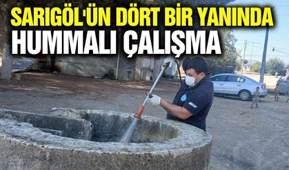 Sarıgöl'de belediye ekiplerinden kapsamlı çalışma