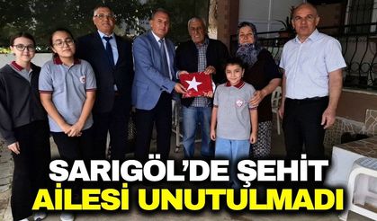 Sarıgöl’de Şehit Esin Akay’ın Ailesine Anlamlı Ziyaret